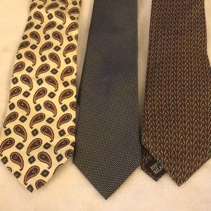 Bundle of silk ties